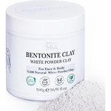 Asitan Yüz ve Vücut Bentonit KILI%100 Natural Doğal Beyaz Toz Kil 500 gr - Çok Renkli