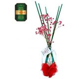 Aşk-ı Sermest Meczub Çiçek Serisi Bahar Esintisi Kokulu 3 x 100 ml Oval Şişe Bambu Çubuklu Ortam Kokusu