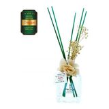 Aşk-ı Sermest Meczub Çiçek Serisi Lavanta Kokulu 3 x 120 ml küp Şişe Bambu Çubuklu Ortam Kokusu