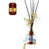 Aşk-ı Sermest Ölümsüz Aşk Mix Serisi Gül & Yasemin Kokulu 3 x 60 ml küp Şişe Bambu Çubuklu Ortam Kokusu