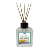 Aşk-I Sermest Toptan Armantii Blackk Çiçek Aromalı Bambu Çubuk Oda Kokusu Parfüm, Küp Şişe, 200 Ml, 3 Ad