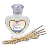 Aşk-I Sermest Toptan Aşk-I Sermest Toptan Invicctuss Çiçek Aromalı Bambu Çubuklu Oda Kokusu Reed Diffuser Ortam Kokusu Parfüm, Kalp Şişe, 60 Ml, 5 Adet