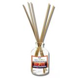 Aşk-I Sermest Toptan Aşkın Ateşi Çiçek Aromalı Bambu Çubuklu Oda Kokusu Reed Diffuser Ortam Kokusu Parfüm, Oval Şişe, 50 Ml , 10 Adet