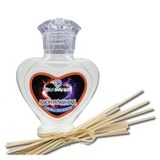 Aşk-I Sermest Toptan Aşk'ın Duman Hali Çiçek Aromalı Bambu Çubuk Oda Kokusu Parfüm, Kalp Şişe, 60 Ml, 10 Ad