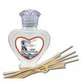 Aşk-I Sermest Toptan Aşk'ın Gözyaşları Çiçek Aromalı Bambu Çubuk Oda Kokusu Parfüm, Kalp Şişe, 60 Ml, 10 Ad