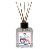 Aşk-I Sermest Toptan Aşkın Kokusu Çiçek Aromalı Bambu Çubuklu Oda Kokusu Reed Diffuser Ortam Kokusu Parfüm, Küp Şişe, 120 Ml, 5 Adet