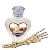 Aşk-I Sermest Toptan Aşkın Şarabı Çiçek Aromalı Bambu Çubuklu Oda Kokusu Reed Diffuser Ortam Kokusu Parfüm, Kalp Şişe, 60 Ml, 5 Adet