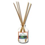 Aşk-I Sermest Toptan Firdevs Cennet Çiçek Aromalı Bambu Çubuklu Oda Kokusu Reed Diffuser Ortam Kokusu Parfüm, Oval Şişe, 50 Ml , 5 Ad