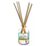 Aşk-I Sermest Toptan Freesia&Magnolia Aromalı Bambu Çubuklu Oda Kokusu Reed Diffuser Ortam Kokusu Parfüm, Oval Şişe, 100 Ml, 3 Adet