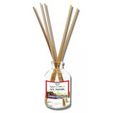 Aşk-I Sermest Toptan Gül&Yasemin Aromalı Bambu Çubuklu Oda Kokusu Reed Diffuser Ortam Kokusu Parfüm, Oval Şişe, 100 Ml, 5 Adet