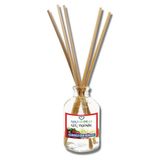 Aşk-I Sermest Toptan Gül&Yasemin Aromalı Bambu Çubuklu Oda Kokusu Reed Diffuser Ortam Kokusu Parfüm, Oval Şişe, 50 Ml , 10 Adet