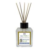 Aşk-I Sermest Toptan Hindistan Cevizi&Yasemin Aromalı Bambu Çubuk Oda Kokusu Parfüm, Küp Şişe, 200 Ml,10 Ad