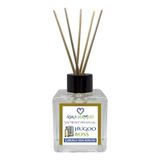 Aşk-I Sermest Toptan Hindistan Cevizi&Yasemin Aromalı Bambu Çubuk Oda Kokusu Parfüm, Küp Şişe, 60Ml, 10 Ad