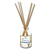 Aşk-I Sermest Toptan Invicctuss Çiçek Aromalı Bambu Çubuklu Oda Kokusu Reed Diffuser Ortam Kokusu Parfüm, Oval Şişe, 100 Ml, 10 Adet