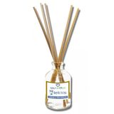 Aşk-I Sermest Toptan Invicctuss Çiçek Aromalı Bambu Çubuklu Oda Kokusu Reed Diffuser Ortam Kokusu Parfüm, Oval Şişe, 50 Ml , 10 Adet