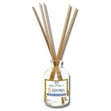 Aşk-I Sermest Toptan Jaddoree Çiçek Aromalı Bambu Çubuklu Oda Kokusu Reed Diffuser Ortam Kokusu Parfüm, Oval Şişe, 100 Ml, 5 Adet
