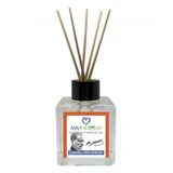 Aşk-I Sermest Toptan Kemal Atatürk Baskılı Çiçek Aromalı Bambu Çubuk Oda Kokusu Parfüm, Küp Şişe, 200Ml,5Ad