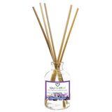 Aşk-I Sermest Toptan Lavanta Aromalı Bambu Çubuklu Oda Kokusu Reed Diffuser Ortam Kokusu Parfüm, Oval Şişe, 50 Ml, 10 Adet
