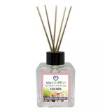 Aşk-I Sermest Toptan Mango&Kavun Aromalı Bambu Çubuklu Oda Kokusu Reed Diffuser Ortam Kokusu Parfüm, Küp Şişe, 120 Ml, 10 Adet