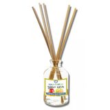 Aşk-I Sermest Toptan Mango&Kavun Aromalı Bambu Çubuklu Oda Kokusu Reed Diffuser Ortam Kokusu Parfüm, Oval Şişe, 100 Ml, 10 Adet