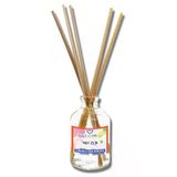 Aşk-I Sermest Toptan Meczub Çiçek Aromalı Bambu Çubuklu Oda Kokusu Reed Diffuser Ortam Kokusu Parfüm, Oval Şişe, 100 Ml, 5 Adet