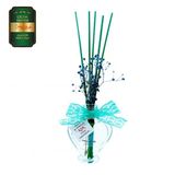 Aşk-I Sermest Toptan Meczub Çiçek Serisi Amber Kokulu 5 X 60 Ml Kalp Şişe Bambu Çubuklu Ortam Kokusu Reed Diffuser Oda Kokusu