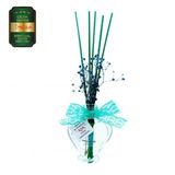 Aşk-I Sermest Toptan Meczub Çiçek Serisi Portakal Çiçeği Kokulu 10 X 60 Ml Kalp Şişe Bambu Çubuklu Ortam Kokusu Reed Diffuser Oda Kokusu