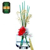 Aşk-I Sermest Toptan Meczub Çiçek Serisi Yasemin Kokulu 5 X 200 Ml Silindir Şişe Bambu Çubuklu Ortam Kokusu Reed Diffuser Oda Kokusu