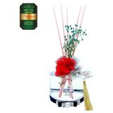 Aşk-I Sermest Toptan Meczub Meyve Serisi Karpuz Kokulu 10 X 200 Ml Silindir Şişe Bambu Çubuklu Ortam Kokusu Reed Diffuser Oda Kokusu