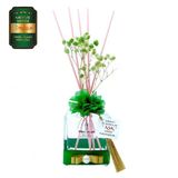 Aşk-I Sermest Toptan Meczub Meyve Serisi Yeşil Elma Kokulu 200 Ml Küp Şişe Bambu Çubuklu Ortam Kokusu Reed Diffuser Oda Kokusu