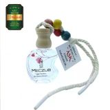Aşk-I Sermest Toptan Meczub Mix Serisi Gül & Yasemin Kokulu 10 X 12 Ml Elma Şişe Oto Kokusu