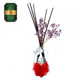 Aşk-I Sermest Toptan Meczub Mix Serisi Mango & Kavun Kokulu 5 X 100 Ml Oval Şişe Bambu Çubuklu Ortam Kokusu Reed Diffuser Oda Kokusu