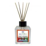 Aşk-I Sermest Toptan Misk-İ Osmanlı Çiçek Aromalı Bambu Çubuklu Oda Kokusu Reed Diffuser Ortam Kokusu Parfüm, Küp Şişe, 120 Ml, 5 Ad