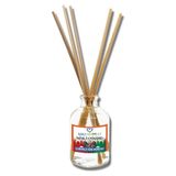 Aşk-I Sermest Toptan Misk-İ Osmanlı Çiçek Aromalı Bambu Çubuklu Oda Kokusu Reed Diffuser Ortam Kokusu Parfüm, Oval Şişe, 100 Ml, 10 Ad