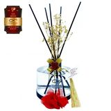 Aşk-I Sermest Toptan Ölümsüz Aşk Aşk Serisi Aşkın Dumanı Kokulu 5 X 200 Ml Silindir Şişe Bambu Çubuklu Ortam Kokusu Reed Diffuser Oda Koku