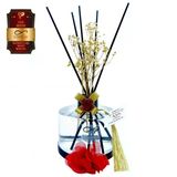 Aşk-I Sermest Toptan Ölümsüz Aşk Aşk Serisi Ölümsüz Aşk İxiri 3 X 200 Ml Silindir Şişe Bambu Çubuklu Ortam Kokusu Reed Diffuser Oda Koku