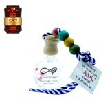 Aşk-I Sermest Toptan Ölümsüz Aşk Çiçek Serisi Amber Kokulu 5 X 12 Ml Elma Şişe Oto Kokusu