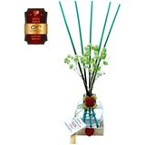 Aşk-I Sermest Toptan Ölümsüz Aşk Çiçek Serisi Lavanta Kokulu 5 X 60 Ml Küp Şişe Bambu Çubuklu Ortam Kokusu Reed Diffuser Oda Kokusu