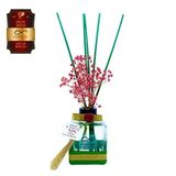 Aşk-I Sermest Toptan Ölümsüz Aşk Çiçek Serisi Leylak Kokulu 10 X 120 Ml Küp Şişe Bambu Çubuklu Ortam Kokusu Reed Diffuser Oda Kokusu