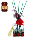 Aşk-I Sermest Toptan Ölümsüz Aşk Çiçek Serisi Magnolia Kokulu 10 X 200 Ml Küp Şişe Bambu Çubuklu Ortam Kokusu Reed Diffuser Oda Kokusu