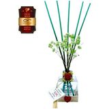 Aşk-I Sermest Toptan Ölümsüz Aşk Çiçek Serisi Vanilya Kokulu 10 X 60 Ml Küp Şişe Bambu Çubuklu Ortam Kokusu Reed Diffuser Oda Kokusu