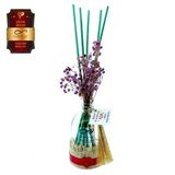 Aşk-I Sermest Toptan Ölümsüz Aşk Çiçek Serisi Yasemin Kokulu 10 X 100 Ml Oval Şişe Bambu Çubuklu Ortam Kokusu Reed Diffuser Oda Kokusu