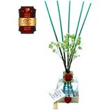 Aşk-I Sermest Toptan Ölümsüz Aşk Çiçek Serisi Yasemin Kokulu 10 X 60 Ml Küp Şişe Bambu Çubuklu Ortam Kokusu Reed Diffuser Oda Kokusu