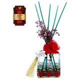 Aşk-I Sermest Toptan Ölümsüz Aşk Çiçek Serisi Yasemin Kokulu 3 X 200 Ml Küp Şişe Bambu Çubuklu Ortam Kokusu Reed Diffuser Oda Kokusu