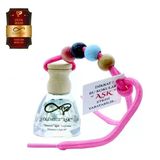 Aşk-I Sermest Toptan Ölümsüz Aşk Çiçek Serisi Yasemin Kokulu 5 X 10 Ml Üçgen Şişe Oto Kokusu