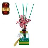 Aşk-I Sermest Toptan Ölümsüz Aşk Çiçek Serisi Yasemin Kokulu 5 X 120 Ml Küp Şişe Bambu Çubuklu Ortam Kokusu Reed Diffuser Oda Kokusu