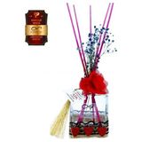 Aşk-ı Sermest Toptan Ölümsüz Aşk Fantazi Serisi Afrodizyak Kokulu 5 x 200 ml küp Şişe Bambu Çubuklu Ortam Kokusu Reed Diffuser Oda Kokusu