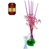 Aşk-ı Sermest Toptan Ölümsüz Aşk Fantazi Serisi Afrodizyak Kokulu 5 x 50 ml Oval Şişe Bambu Çubuklu Ortam Kokusu Reed Diffuser Oda Kokusu