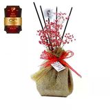 Aşk-I Sermest Toptan Ölümsüz "Aşk" Hasır Serisi Gül & Yasemin Kokulu 200 Ml Küp Şişe Bambu Çubuklu Ortam Kokusu Reed Diffuser Oda Kokusu 5 Adet