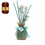 Aşk-I Sermest Toptan Ölümsüz "Aşk" Hasır Serisi Lavanta Kokulu 120 Ml Küp Şişe Bambu Çubuklu Ortam Kokusu Reed Diffuser Oda Kokusu